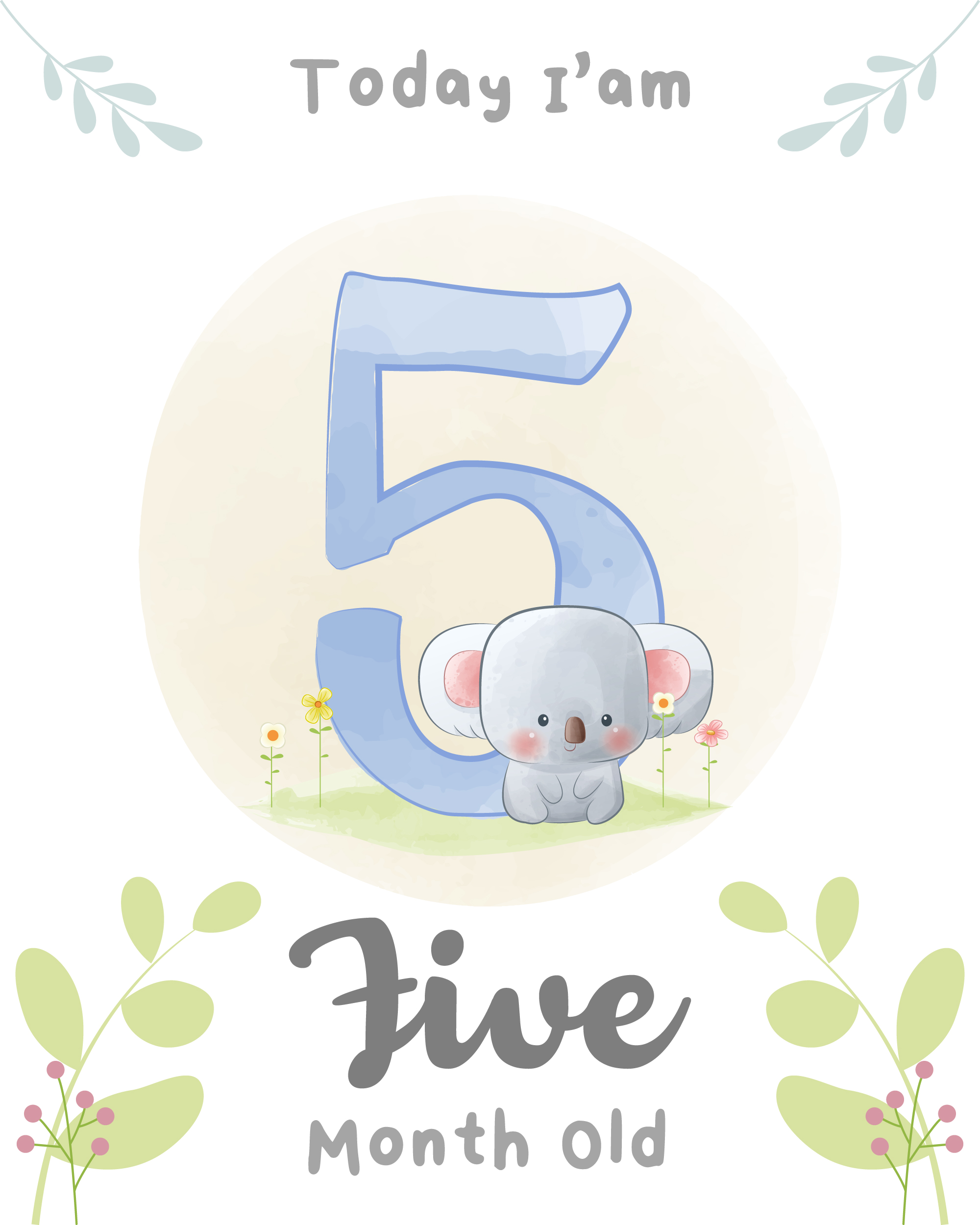 ماه پنجم رشد کودک شیرخوار