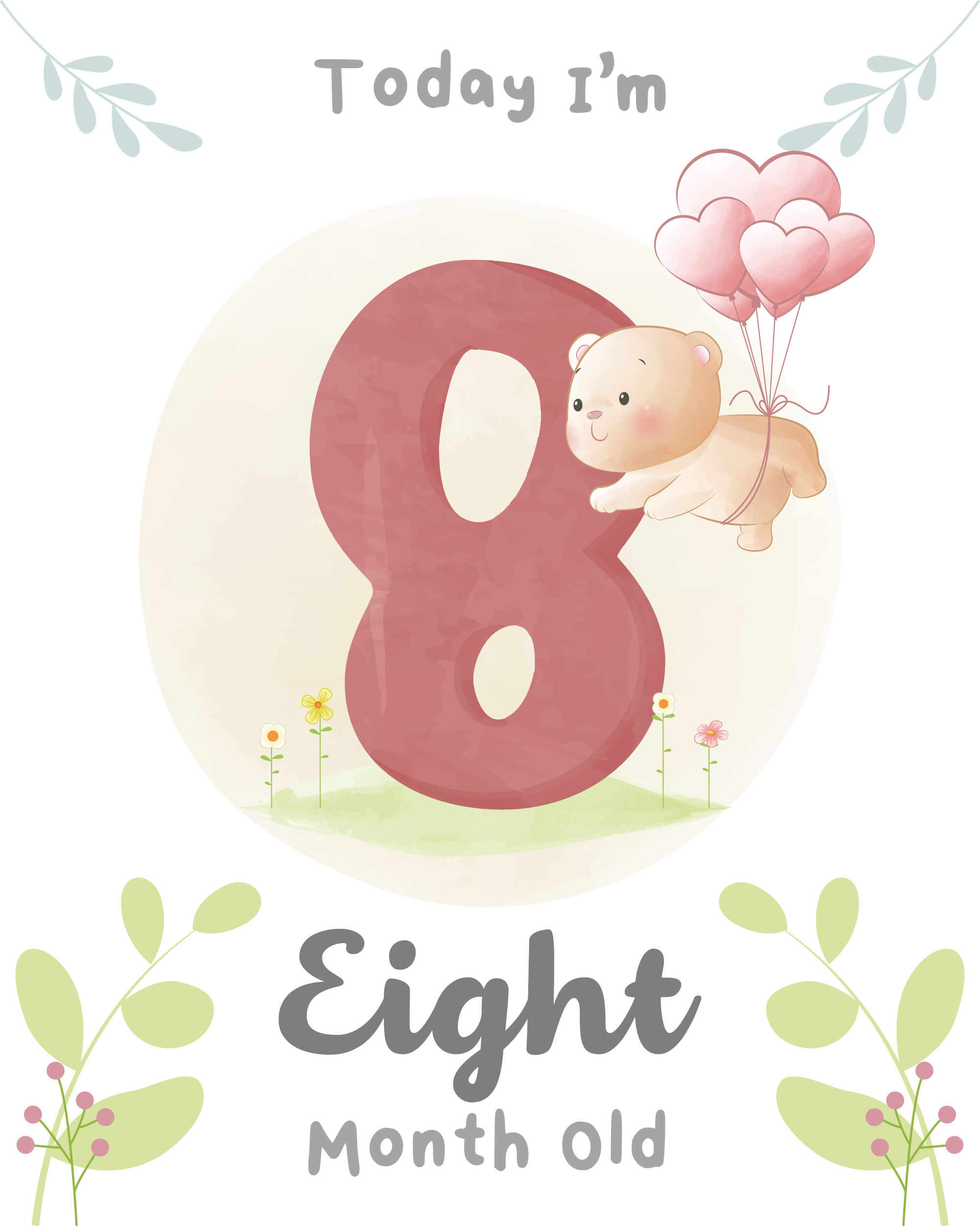 ماه هشتم رشد کودک شیرخوار