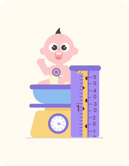 نمودار رشد قد و وزن